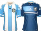 camisetas selecci&oacute;n Argentina de futbol